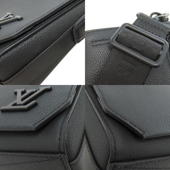 Louis Vuitton Shoulder Messenger Takeoff Calfskin Bag Leather Aerogram - Picture 9 of 9